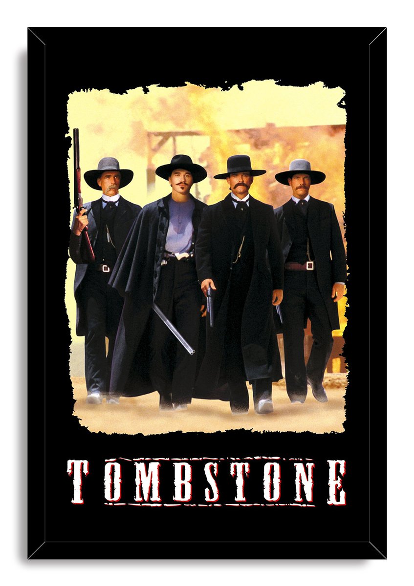Tombstone Movie Decorative Painting (paper and canvas) art poster printing print