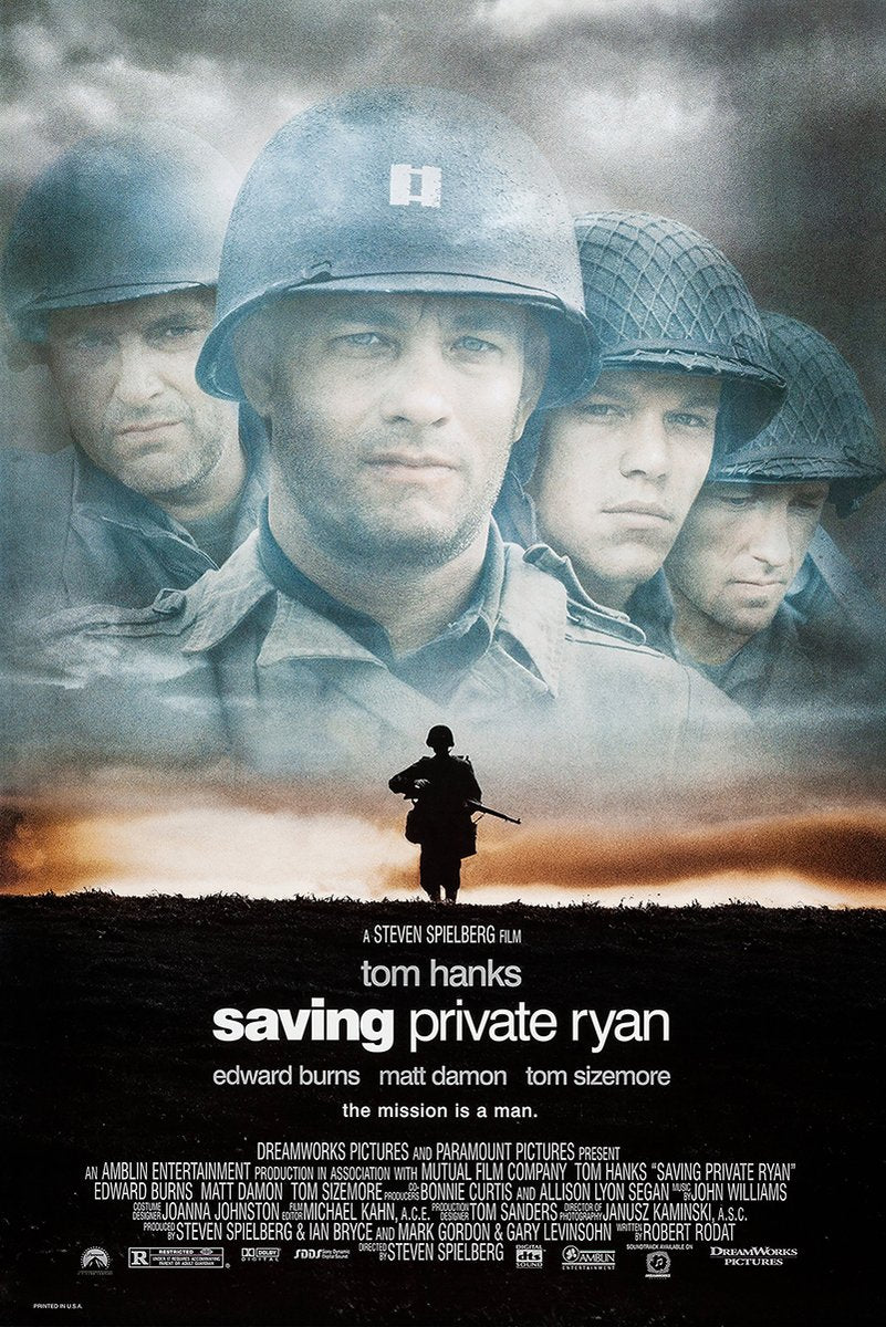 Saving Private Ryan Movie Decorative Painting (paper and canvas) art poster printing print