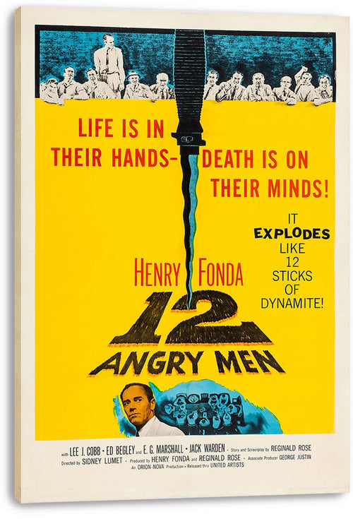 12 Angry Men Movie Poster Decorative Painting (paper and canvas) art poster printing print