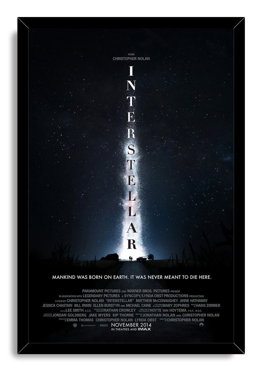 Interstellar Movie Decorative Painting (paper and canvas) art poster printing print