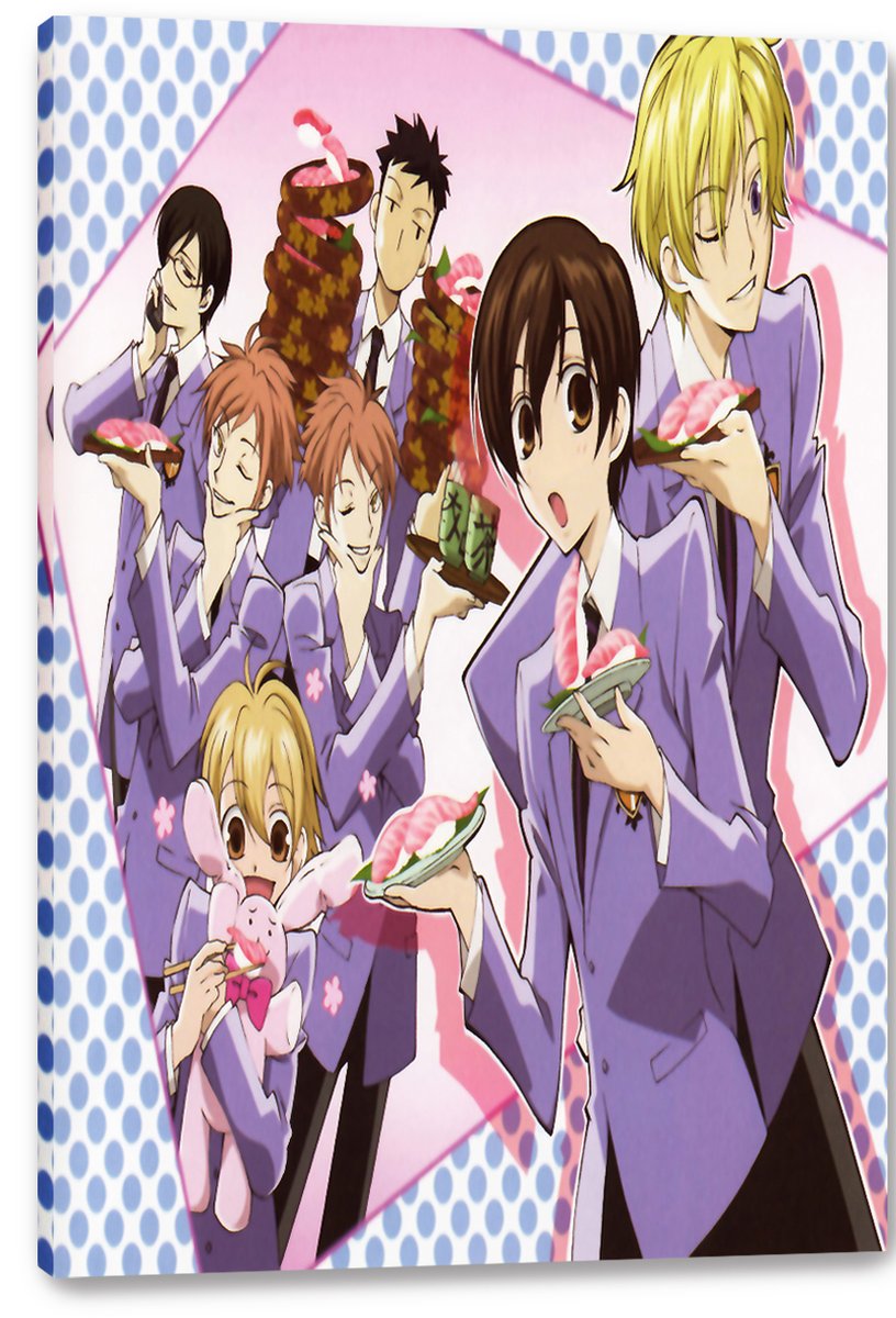Ouran High School Host Club Decorative Painting (paper and canvas) art poster printing print