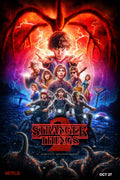 Stranger Things Season 2 Mind Flayer Decorative Painting (paper and canvas) art poster printing print