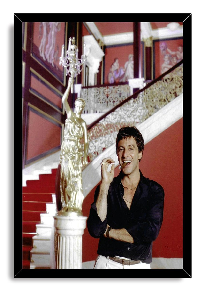 Al Pacino Scarface Tony Montana Decorative Painting (paper and canvas) art poster printing print