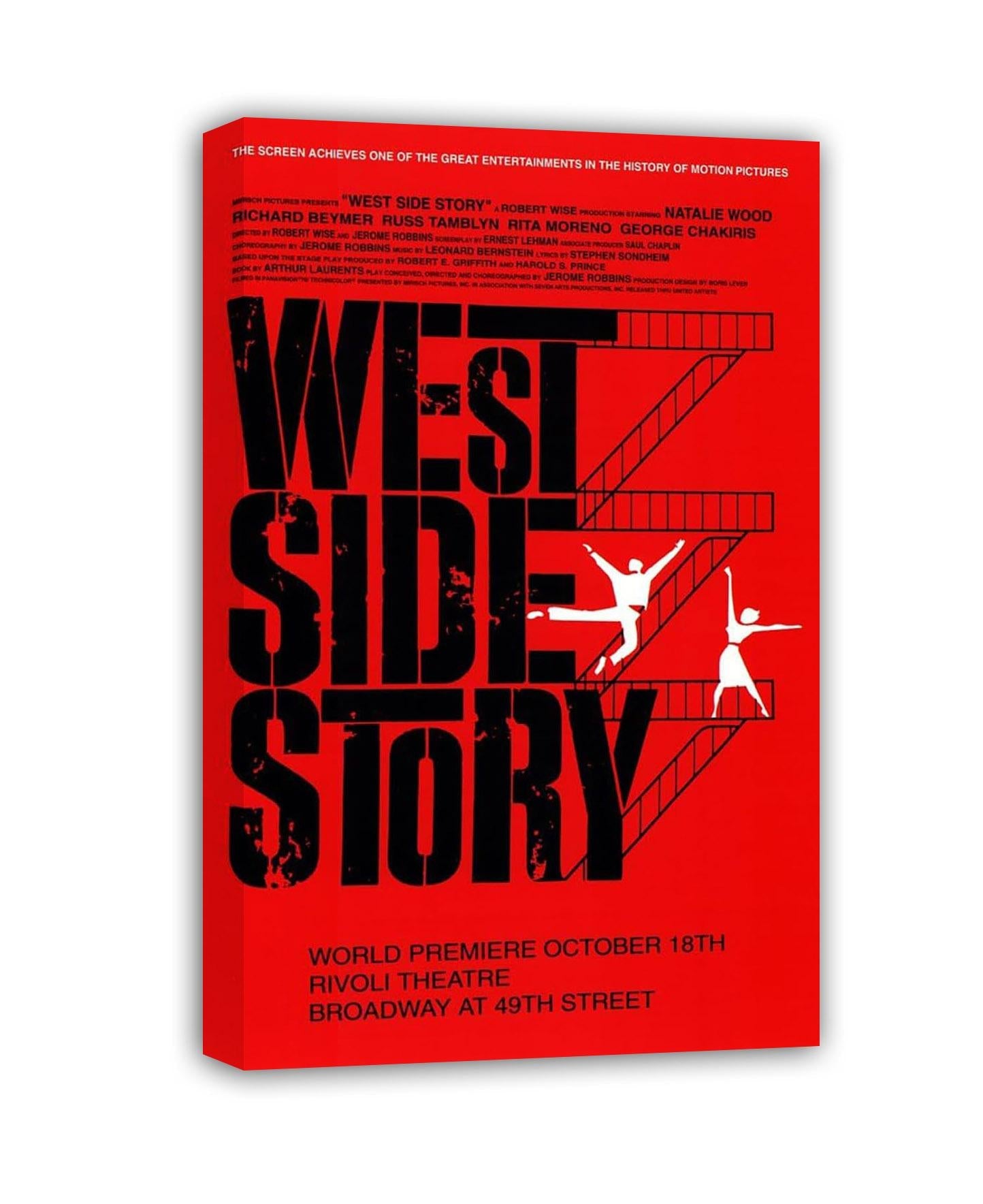 West Side Story Poster Broadway Theater Play (Paper and Canvas)Art Poster Printing Print