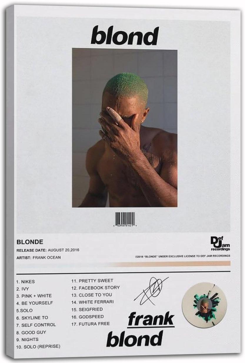 BLONDE Album Poster (paper and canvas) art poster printing print