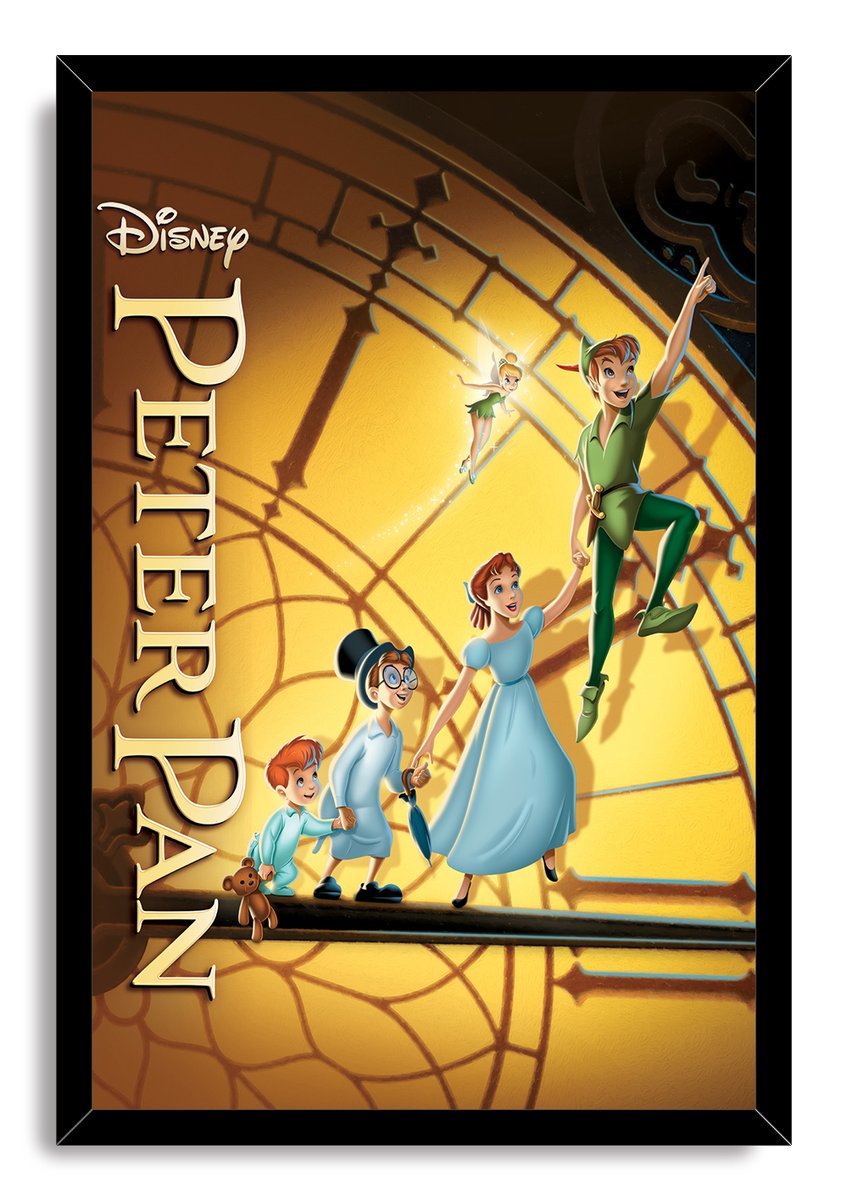 Peter Pan and Friends Decorative Painting (paper and canvas) art poster printing print