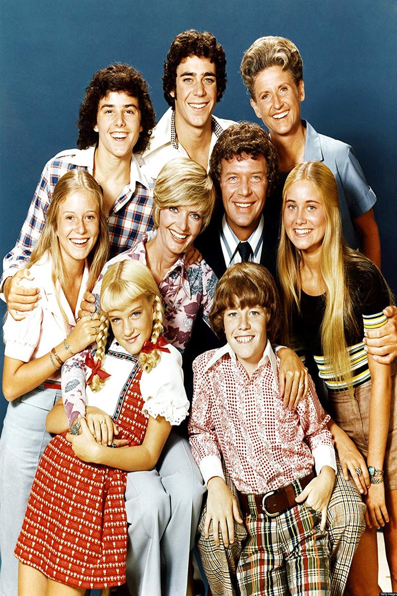 The Brady Bunch Cast Decorative Painting (paper and canvas) art poster printing print