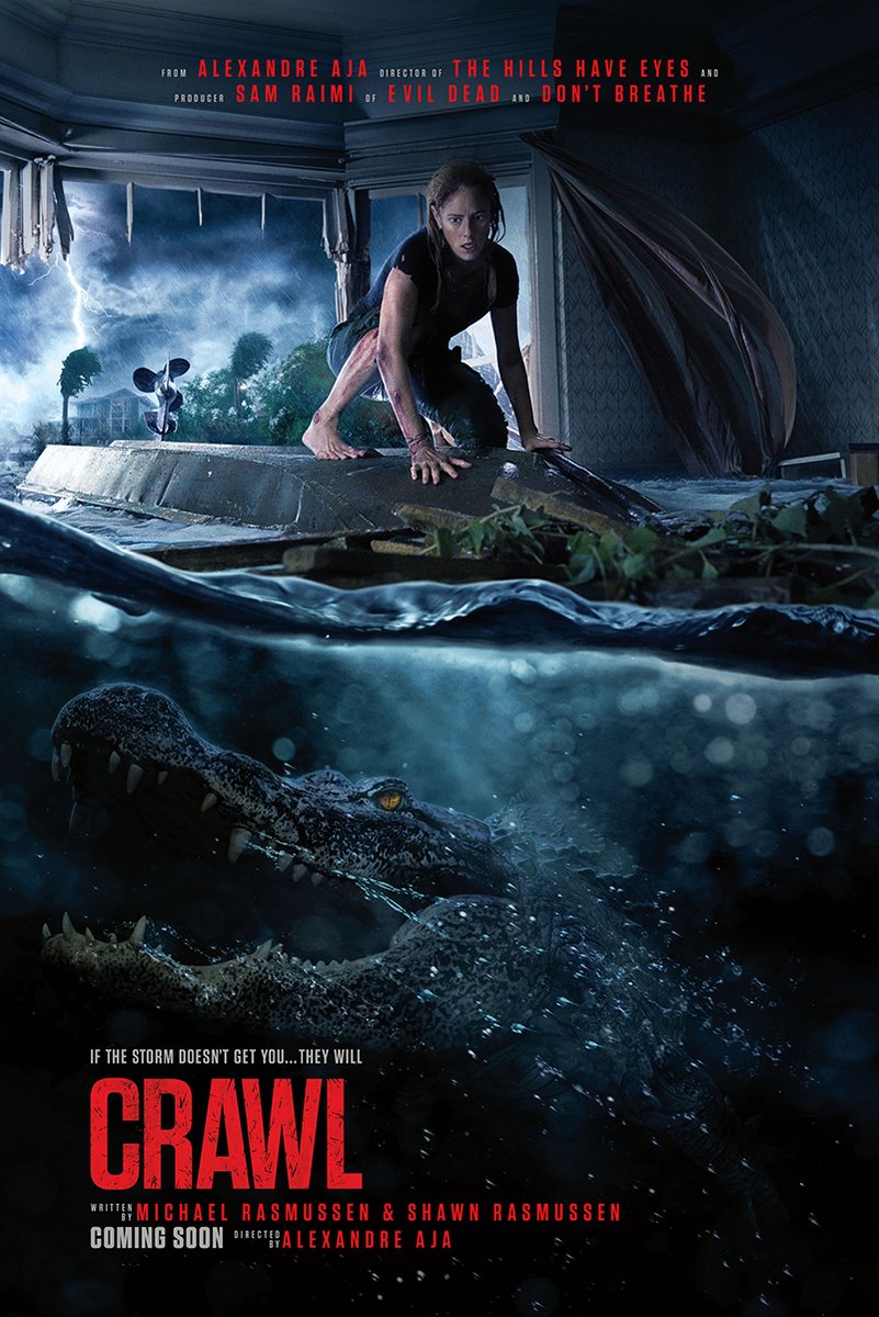 Crawl Movie Poster Decorative Painting (paper and canvas) art poster printing print