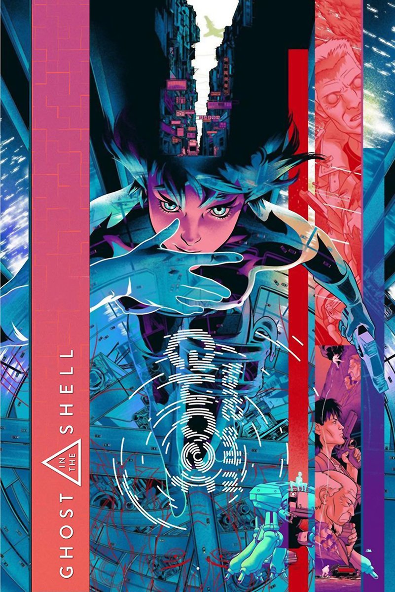 Ghost in the Shell Major Motoko Kusanagi Decorative Painting (paper and canvas) art poster printing print