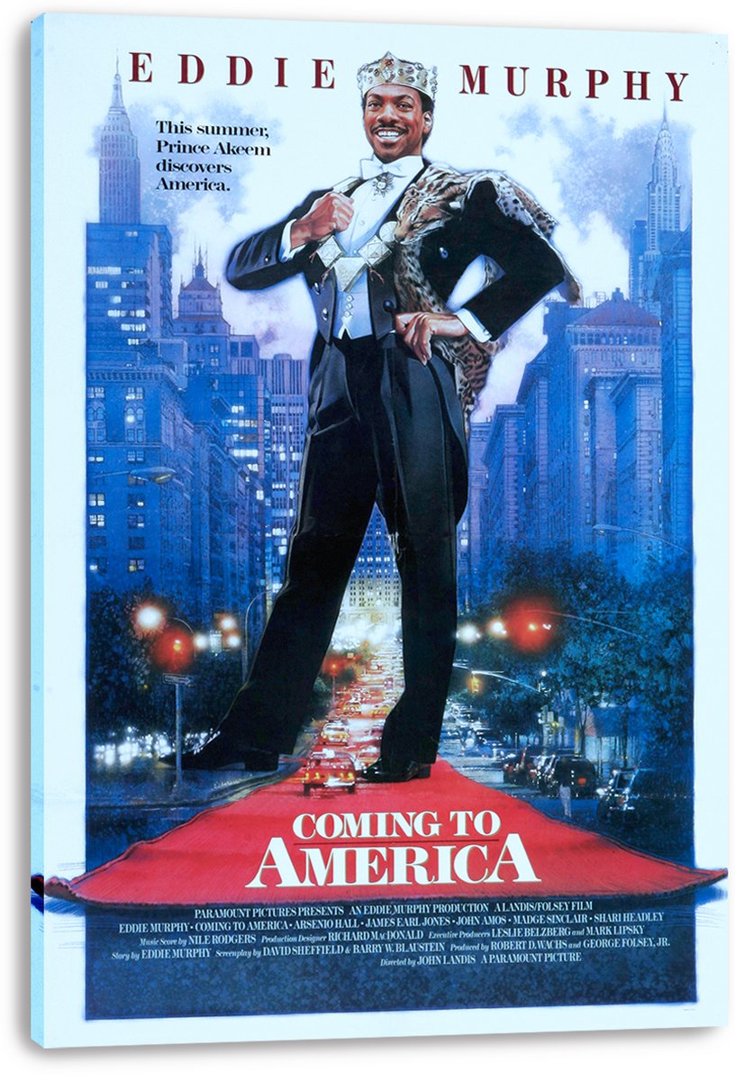 Coming to America Movie Poster Decorative Painting (paper and canvas) art poster printing print