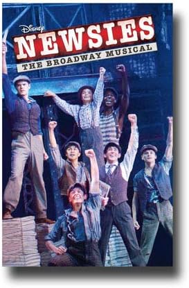Newsies Posters Broadway Musical Promo (Paper and Canvas) Art Poster Printing Print
