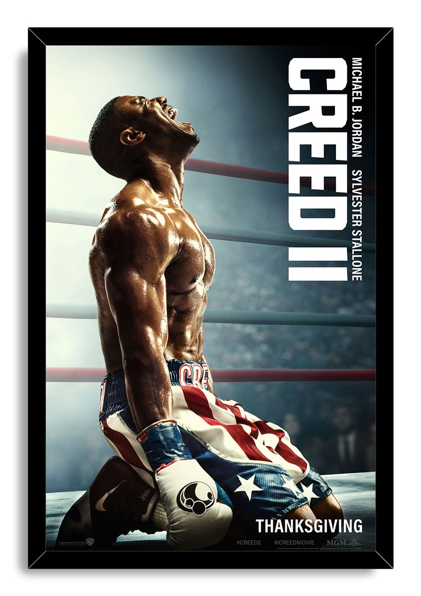 Adonis Creed Michael B. Jordan Creed II Movie Decorative Painting (paper and canvas) art poster printing print