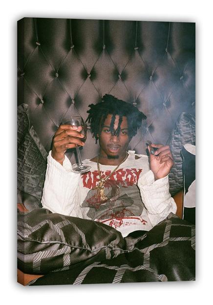 Playboi Carti Poster Musician Concert Tour Rapper(Paper and Canvas) Art Poster Printing Print