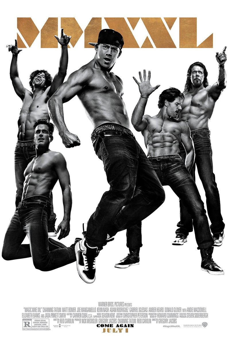 Magic Mike XXL Movie Decorative Painting (paper and canvas) art poster printing print