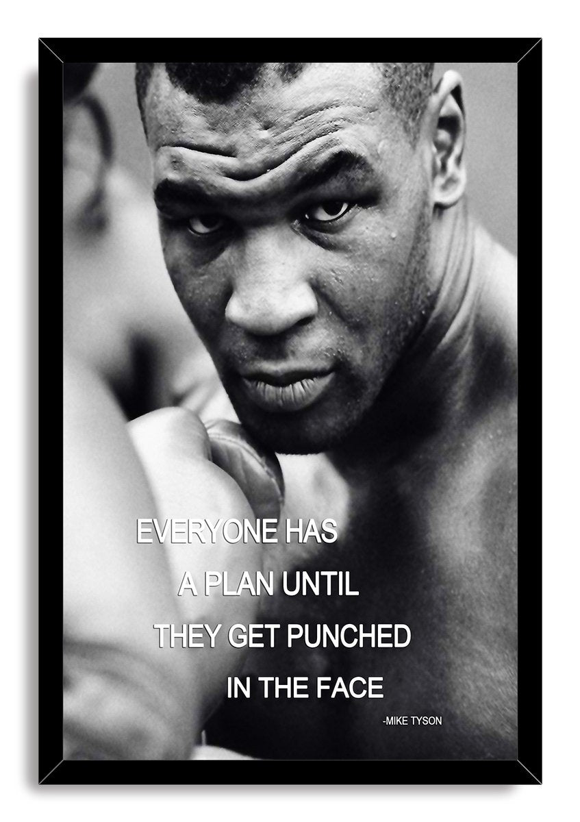 Mike Tyson Decorative Painting (paper and canvas) art poster printing print