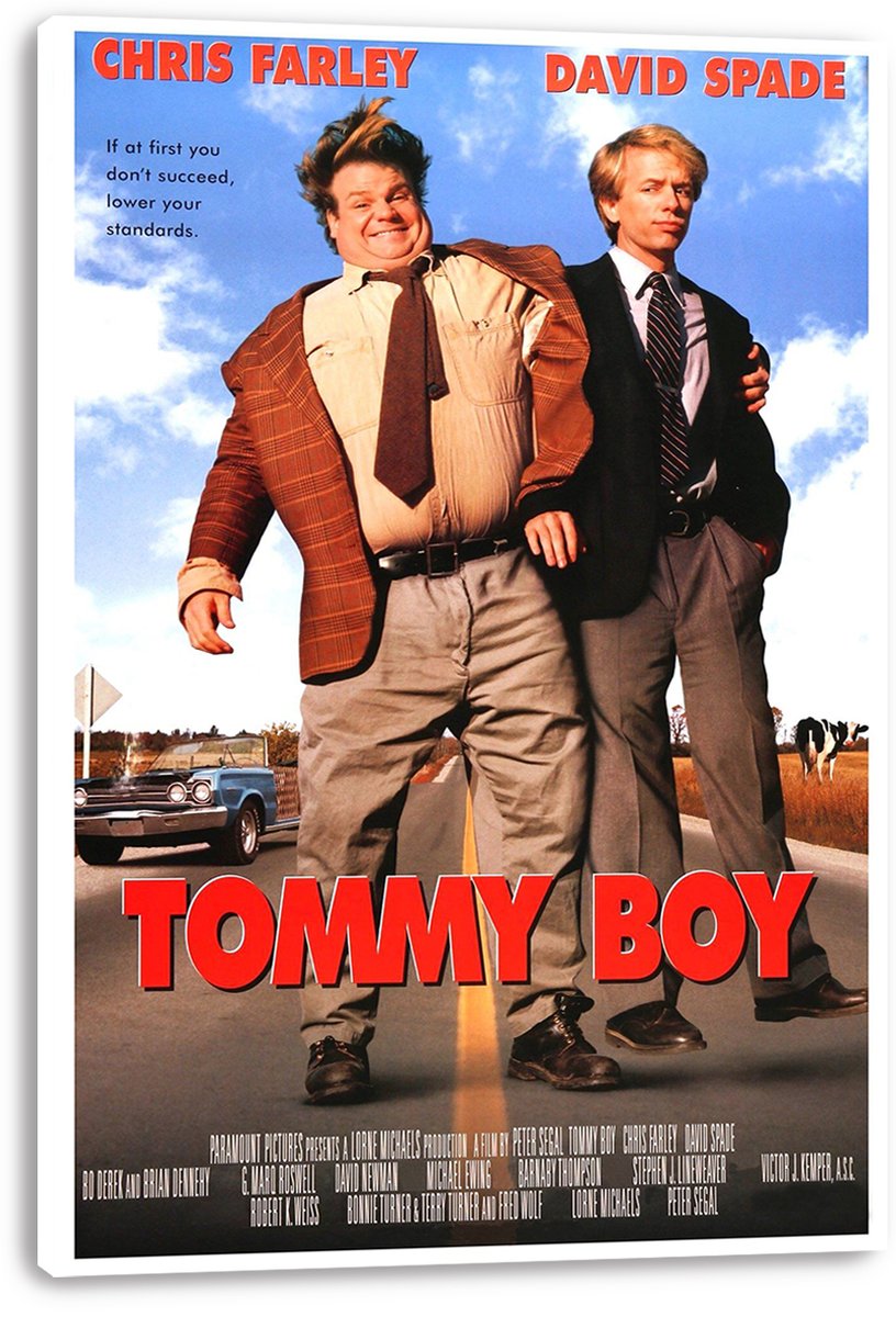 Tommy Boy Movie Chris Farley David Spade Decorative Painting (paper and canvas) art poster printing print