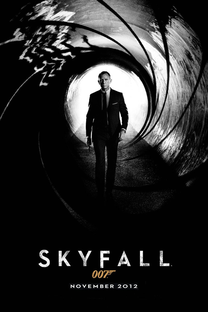 Skyfall James Bond Daniel Craig Decorative Painting (paper and canvas) art poster printing print