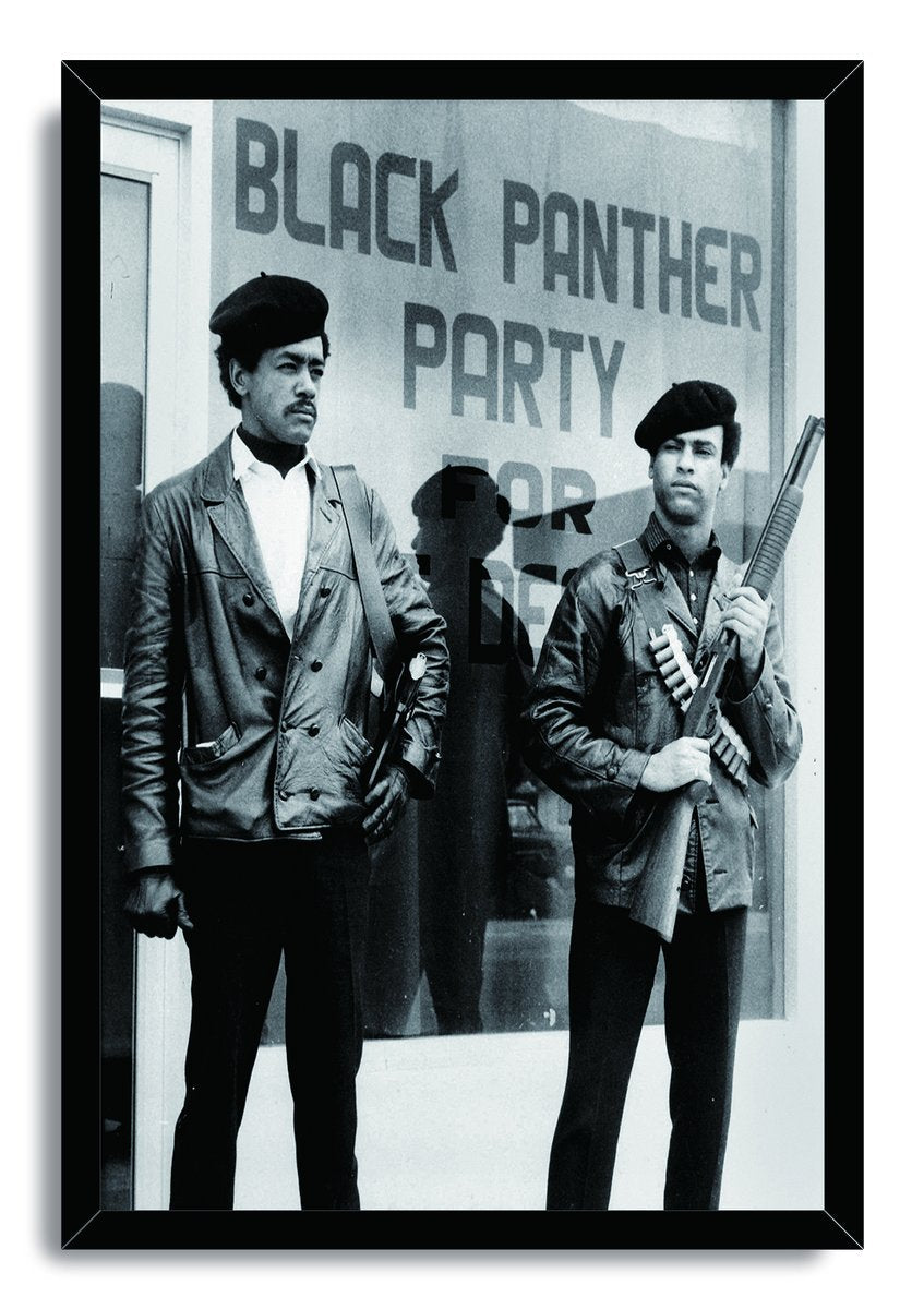 Black Panther Party Members Decorative Painting (paper and canvas) art poster printing print