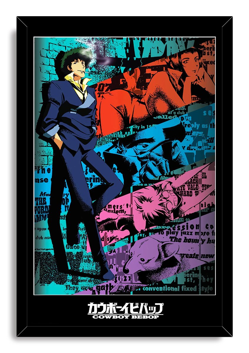 Cowboy Bebop Decorative Painting (paper and canvas) art poster printing print