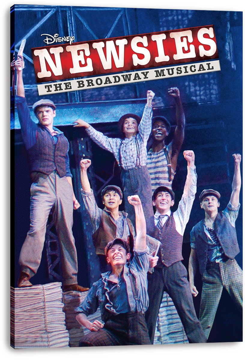 Newsies The Broadway Musical Decorative Painting (paper and canvas) art poster printing print