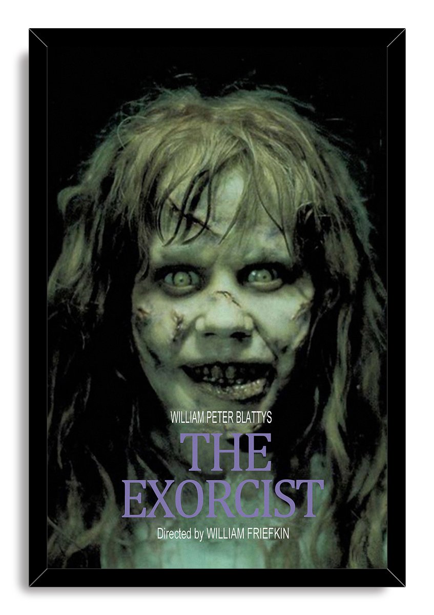 The Exorcist Movie Poster - Regan MacNeil Decorative Painting (paper and canvas) art poster printing print