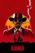Django Decorative Painting (paper and canvas) art poster printing print