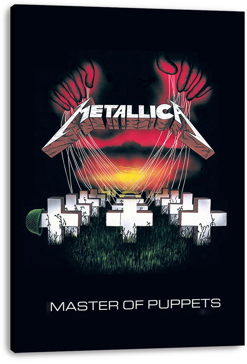 Metallica Master of Puppets Album Cover Decorative Painting (paper and canvas) art poster printing print