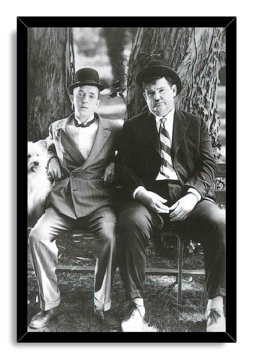 Laurel and Hardy Decorative Painting (paper and canvas) art poster printing print