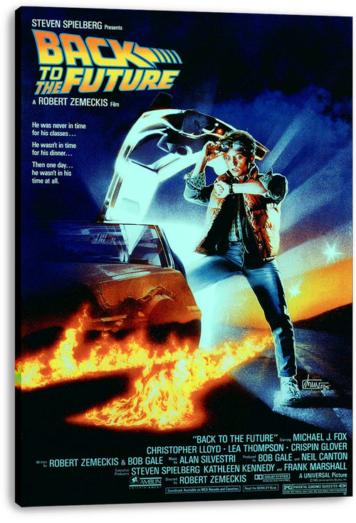Back to the Future Movie Poster Decorative Painting (paper and canvas) art poster printing print