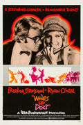 What's Up Doc? Barbra Streisand Ryan O'Neal Movie Poster Decorative Painting (paper and canvas) art poster printing print
