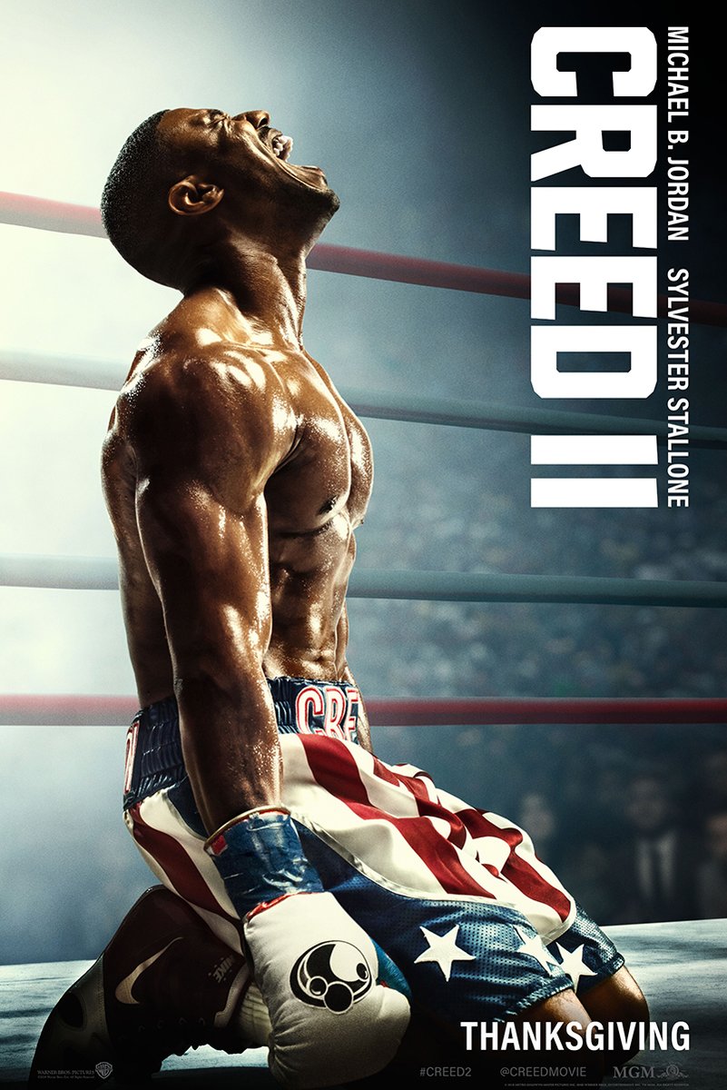 Adonis Creed Michael B. Jordan Creed II Movie Decorative Painting (paper and canvas) art poster printing print
