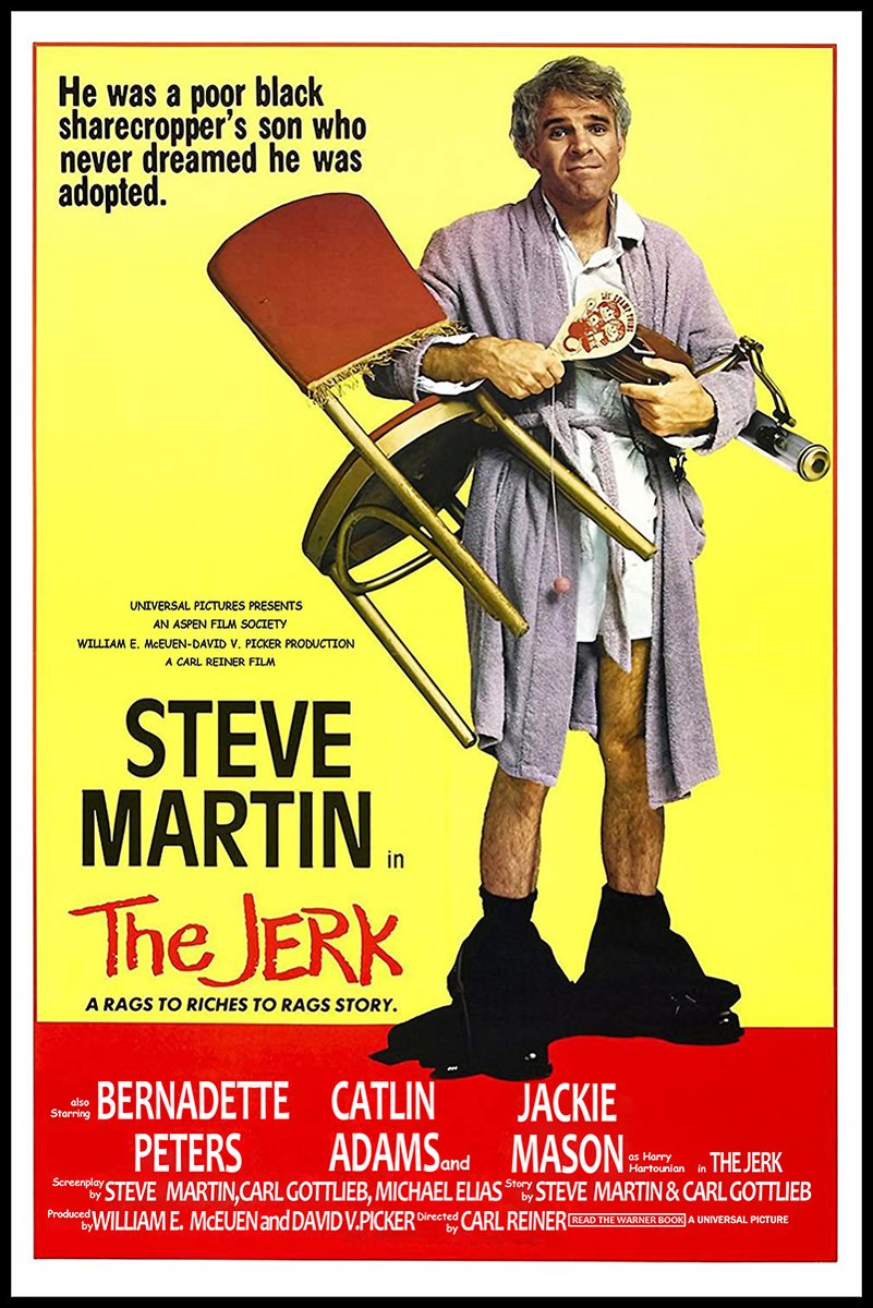 Steve Martin The Jerk Movie Poster Decorative Painting (paper and canvas) art poster printing print