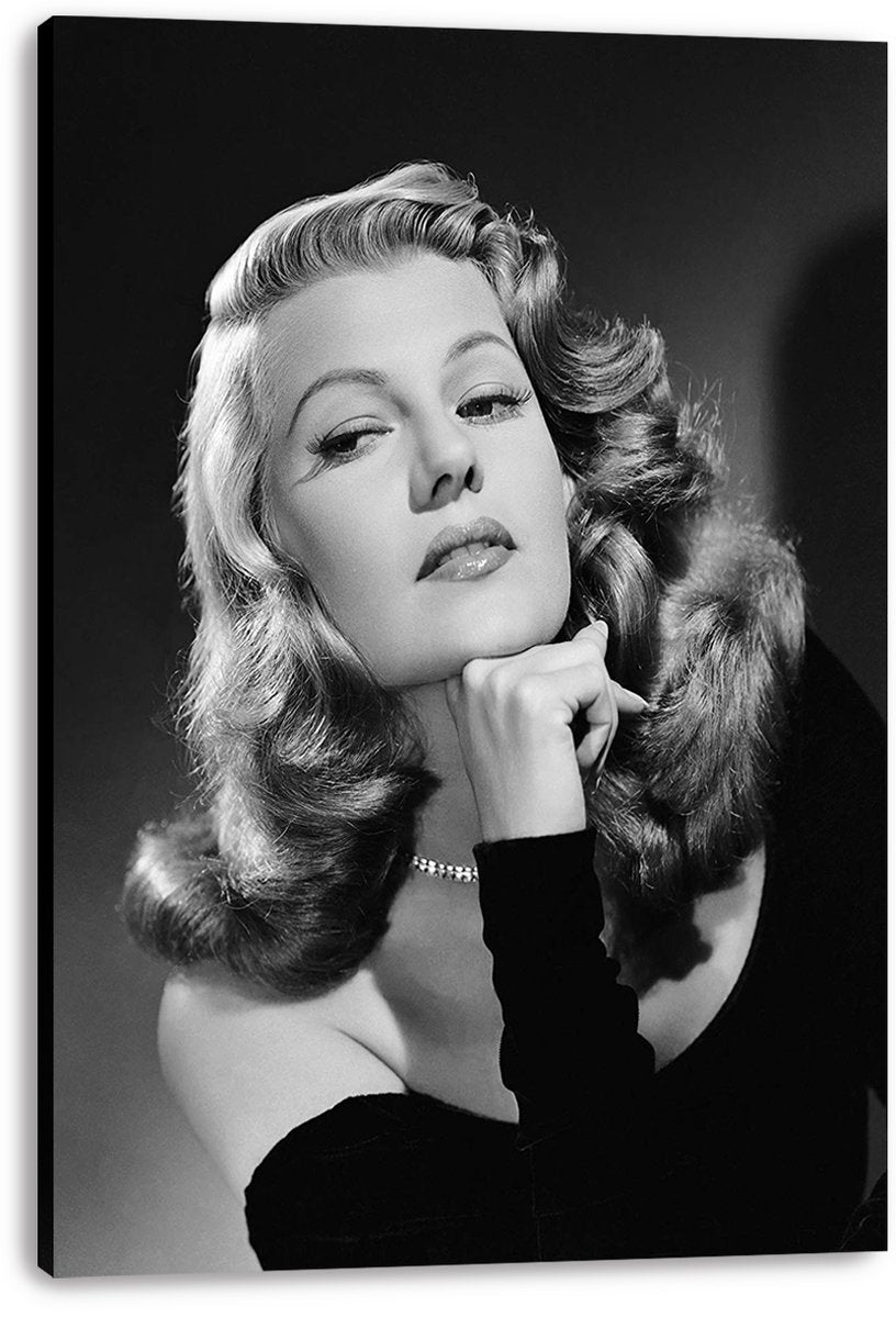 Rita Hayworth Decorative Painting (paper and canvas) art poster printing print