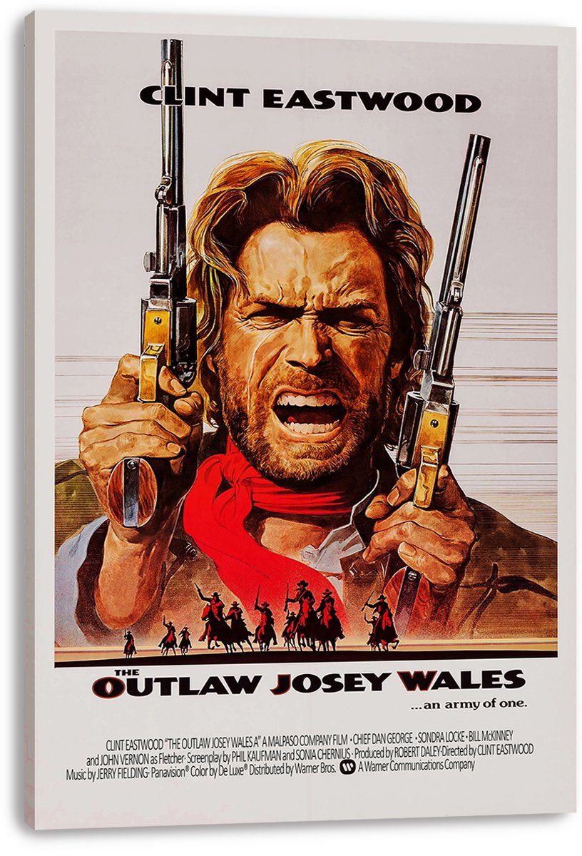The Outlaw Josey Wales Decorative Painting (paper and canvas) art poster printing print