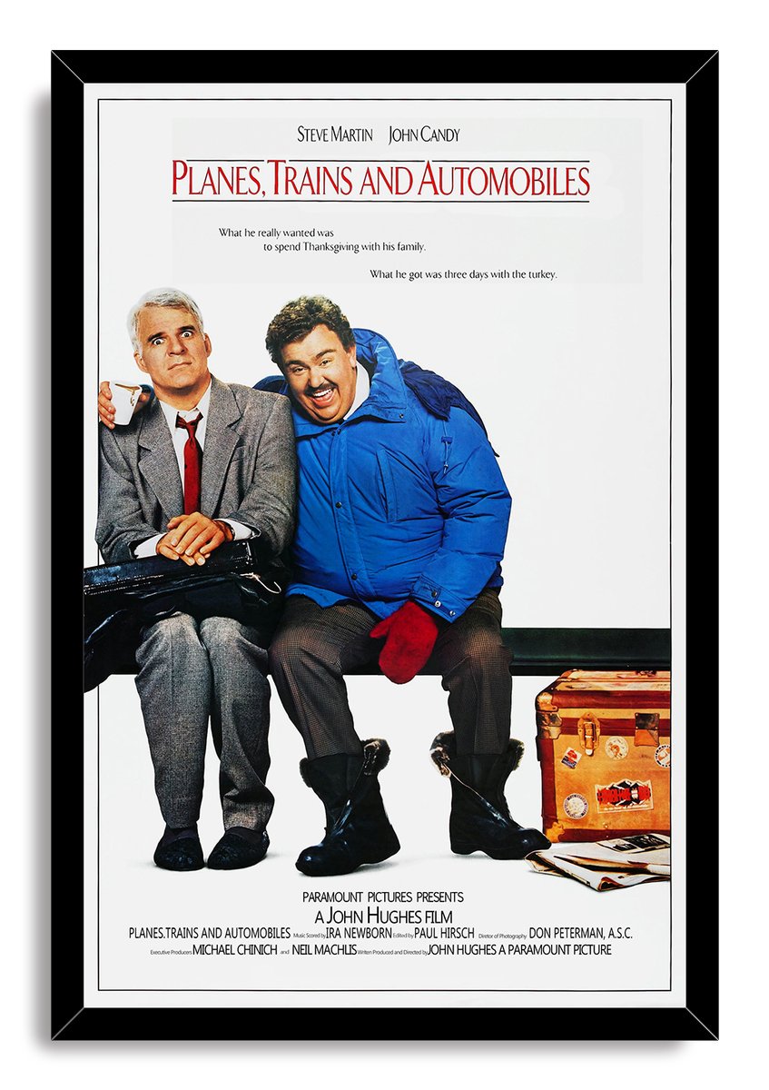 Planes, Trains & Automobiles Steve Martin John Candy Decorative Painting (paper and canvas) art poster printing print