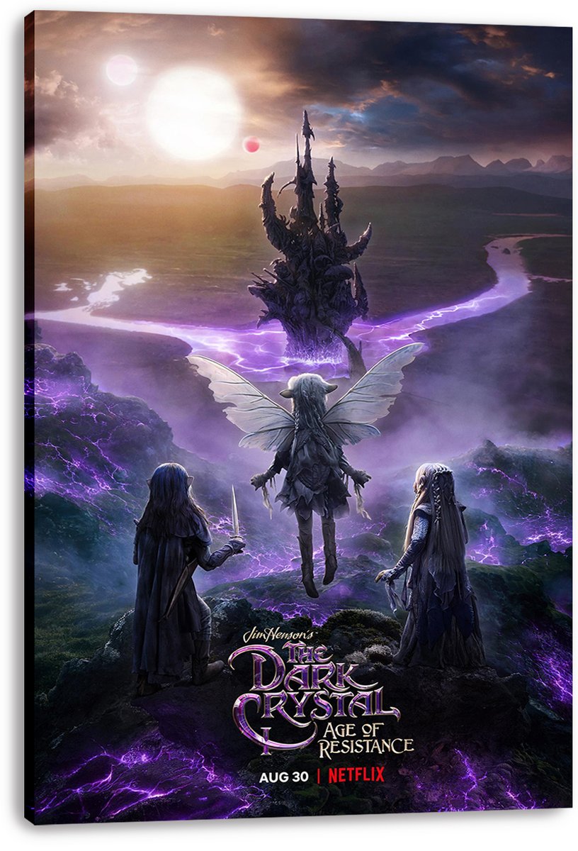 The Dark Crystal Age of Resistance Gelfling Heroes Decorative Painting (paper and canvas) art poster printing print