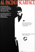 Al Pacino Scarface Tony Montana Decorative Painting (paper and canvas) art poster printing print
