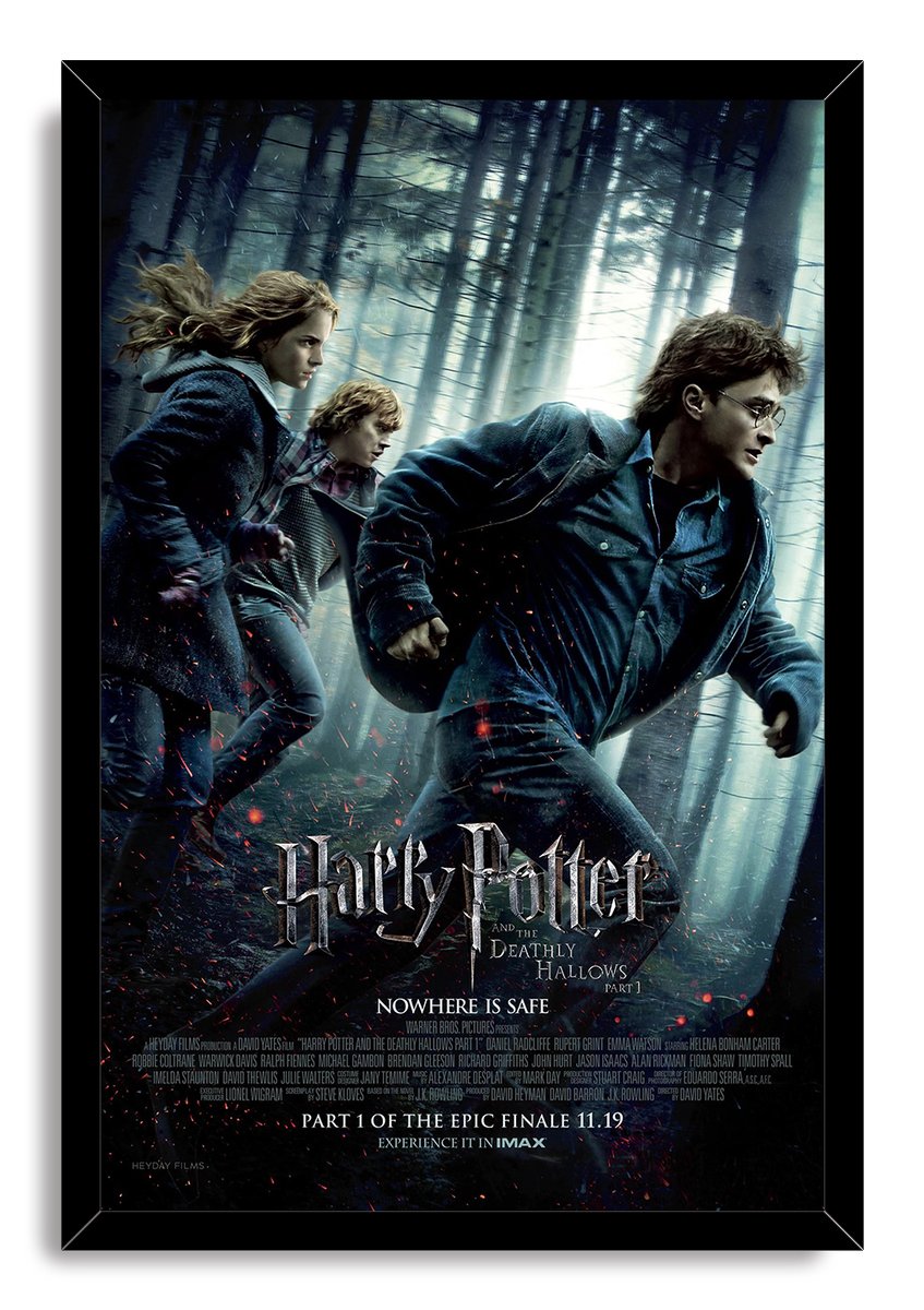 Harry Potter and the Deathly Hallows Part 1 Decorative Painting (paper and canvas) art poster printing print