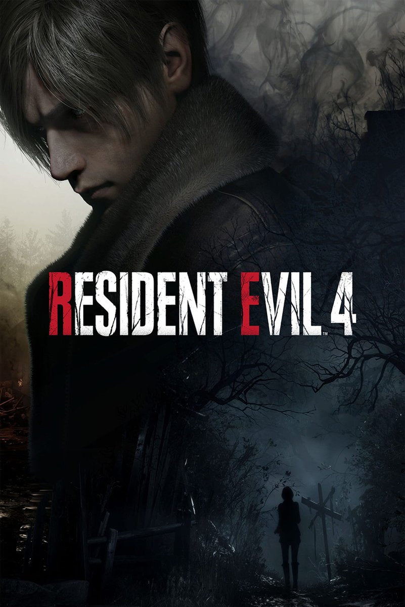 Resident Evil 4 Remake Leon S. Kennedy Decorative Painting (paper and canvas) art poster printing print