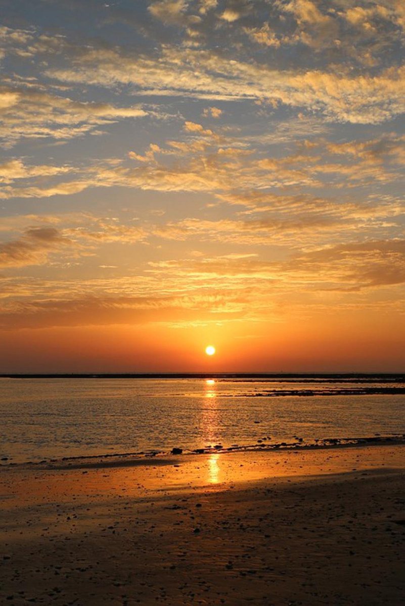 Vibrant Sunset Seascape Decorative Painting (paper and canvas) art poster printing print