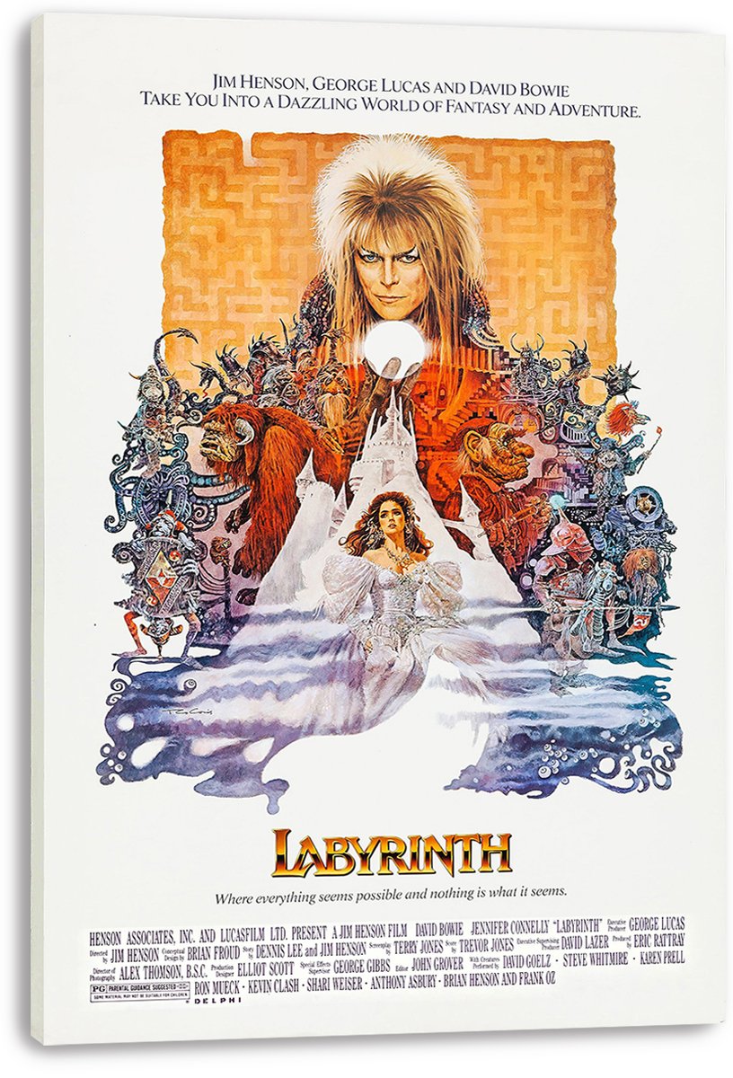 Labyrinth Movie Poster Decorative Painting (paper and canvas) art poster printing print