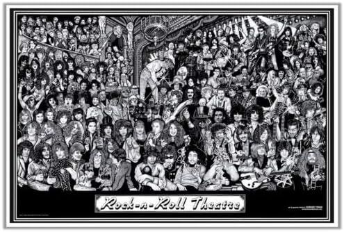 Print Rock Metal Alt Punk Music Bands (Paper and Canvas) Art Poster Printing Print