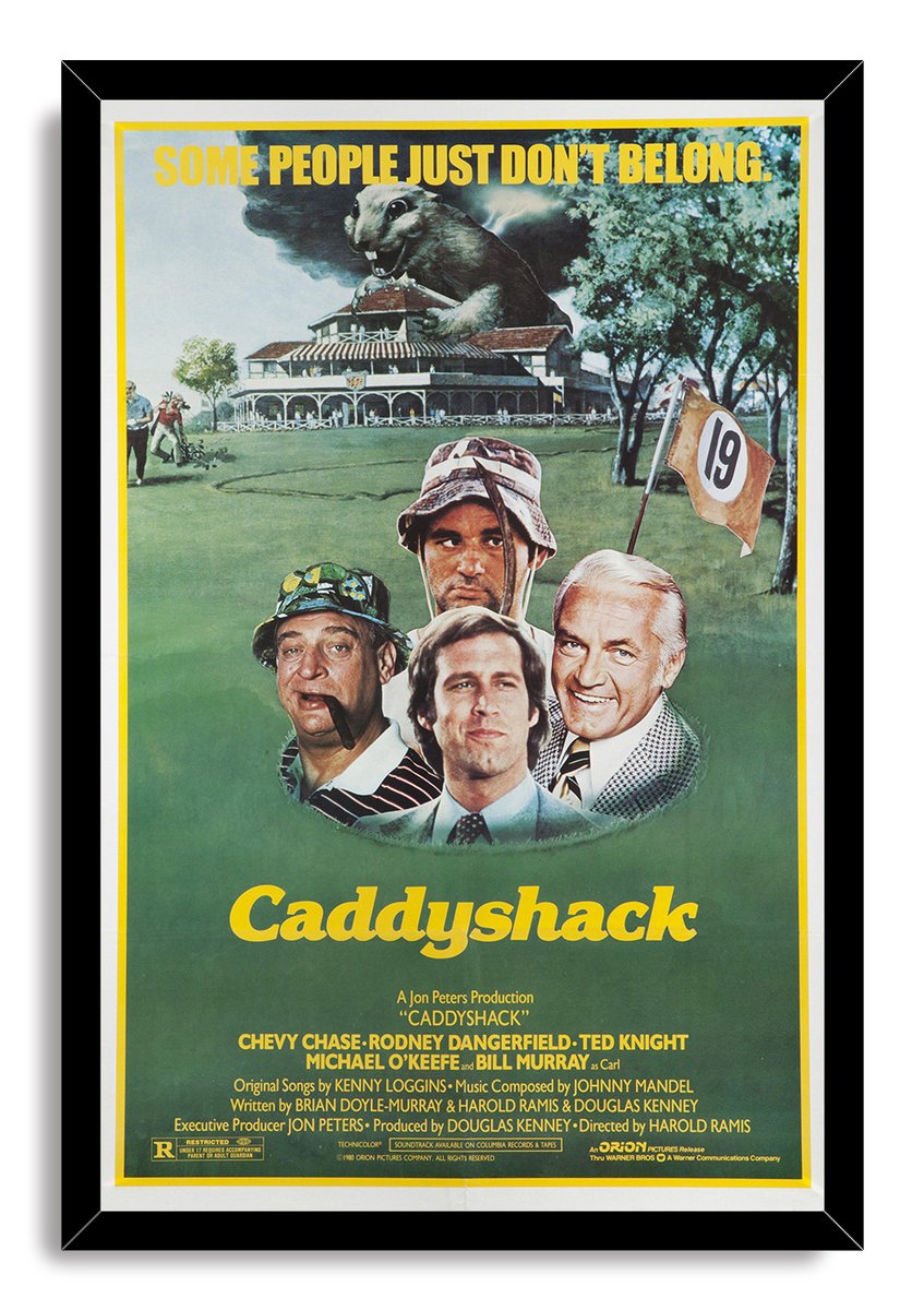 Caddyshack Movie Poster Decorative Painting (paper and canvas) art poster printing print