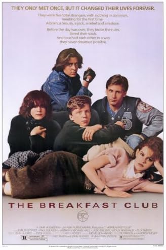 Breakfast Club, The (1985) Movie Poster (Paper and Canvas) Art Poster Printing Print