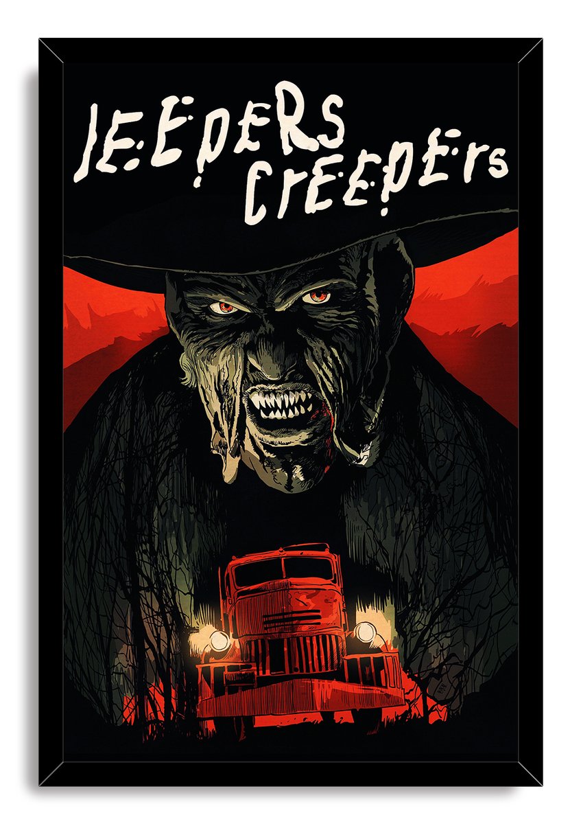 Jeepers Creepers Monster Decorative Painting (paper and canvas) art poster printing print