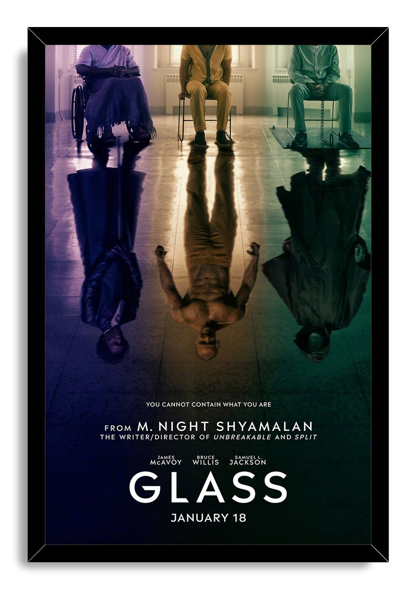 Glass Movie Poster Decorative Painting (paper and canvas) art poster printing print