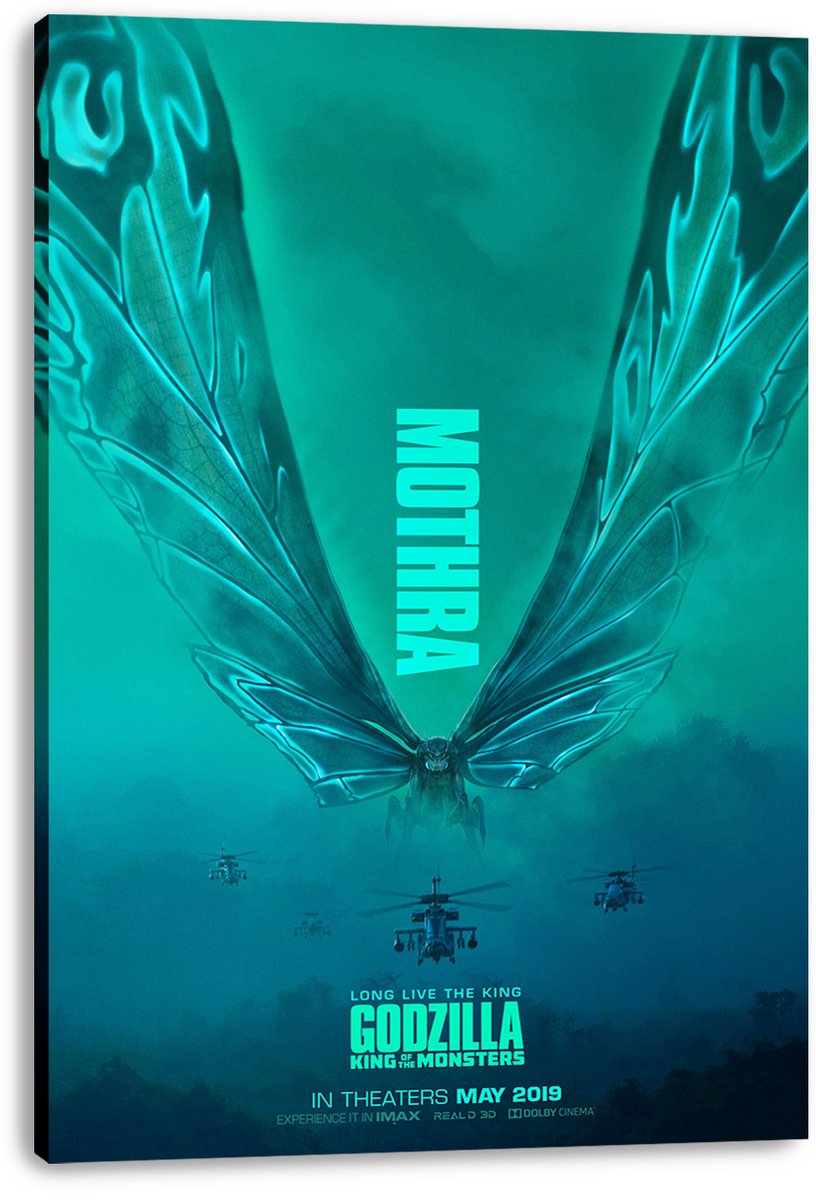 Mothra Decorative Painting (paper and canvas) art poster printing print