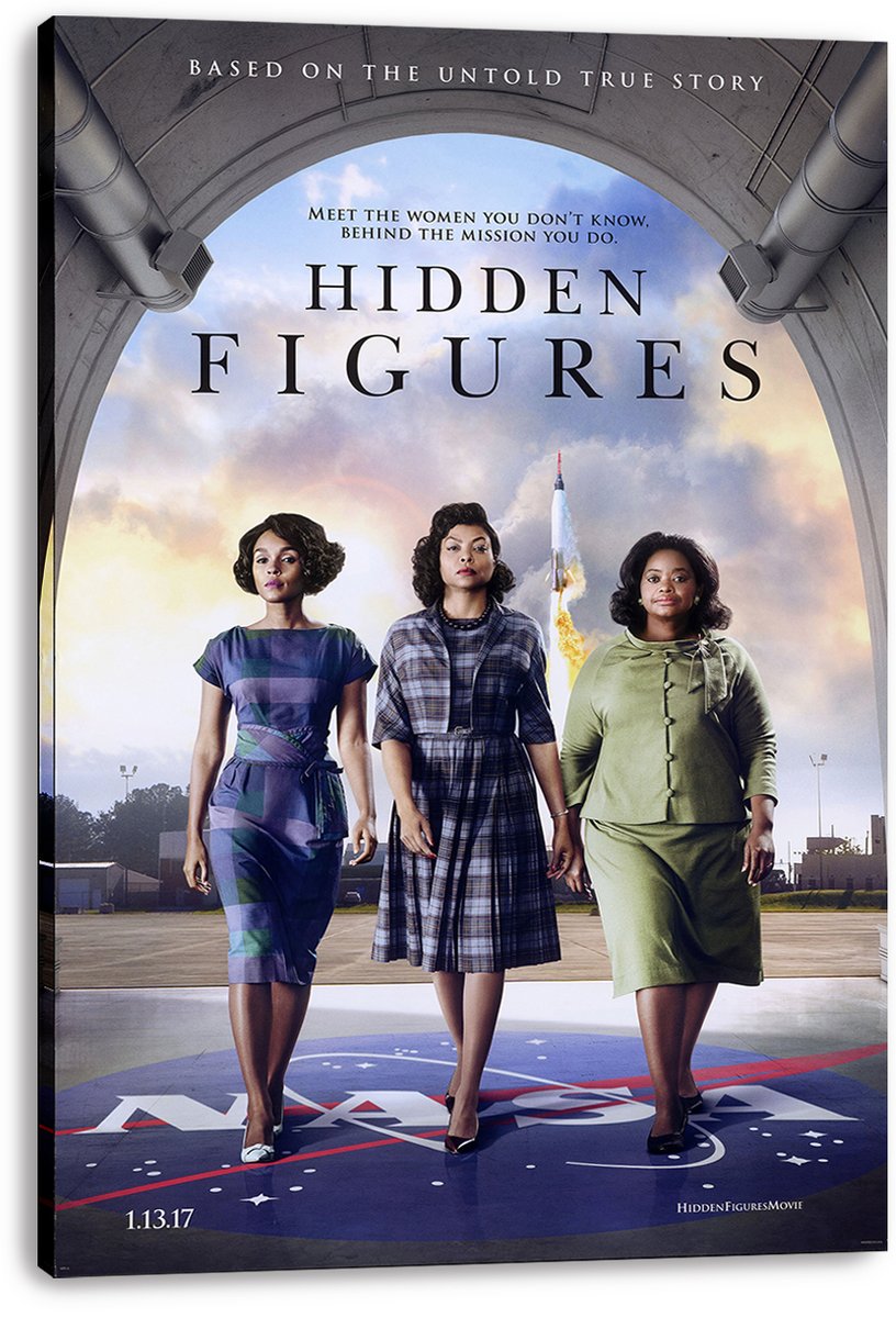 Hidden Figures Movie Poster Decorative Painting (paper and canvas) art poster printing print