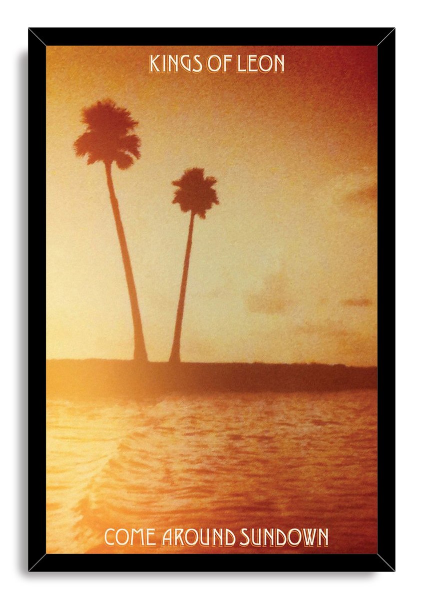 Kings of Leon Come Around Sundown Album Cover Decorative Painting (paper and canvas) art poster printing print