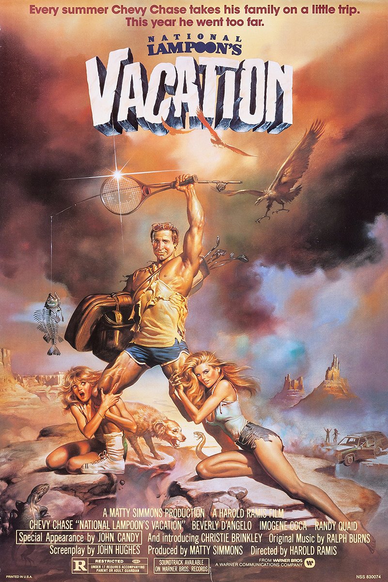 National Lampoon's Vacation Movie Poster Decorative Painting (paper and canvas) art poster printing print